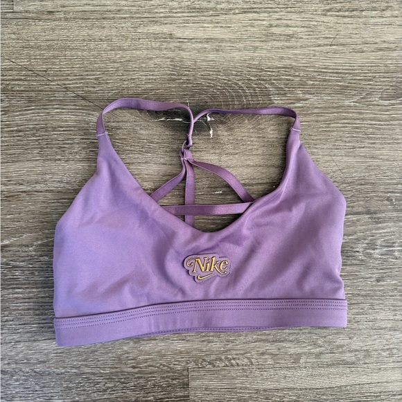 Nike Sports Bra Trio - Lavender, Yellow, Black - Picture 6 of 8
